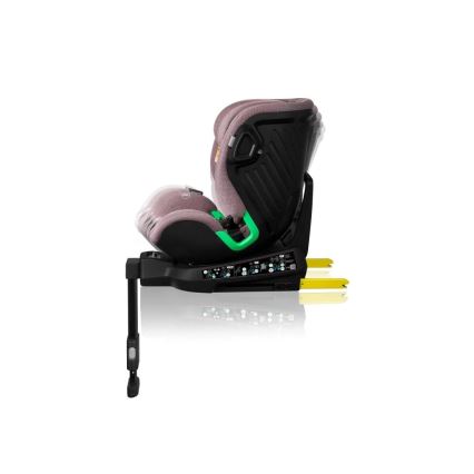 Lionelo - Autosedačka se základnou otočná HARMONY i-Size 40-150 cm růžová