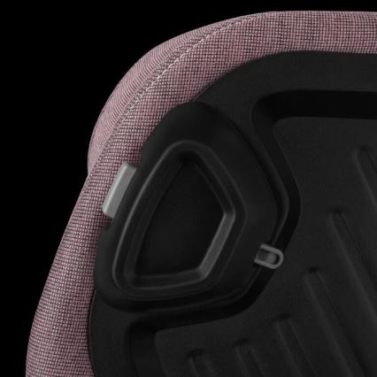 Lionelo - Autosedačka se základnou otočná HARMONY i-Size 40-150 cm růžová