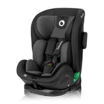 Lionelo - Autosedačka se základnou otočná HARPER i-Size 76-150 cm Black Carbon