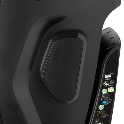 Lionelo - Autosedačka se základnou otočná HARPER i-Size 76-150 cm Black Carbon