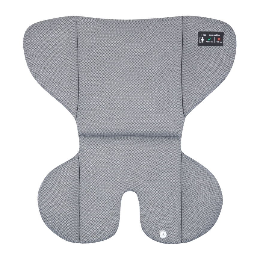 Lionelo - Autosedačka se základnou otočná LAVENDER i-Size 76-150 cm Grey Stone