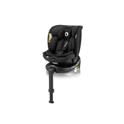 Lionelo - Autosedačka se základnou otočná NAVY i-Size 40-150 cm černá