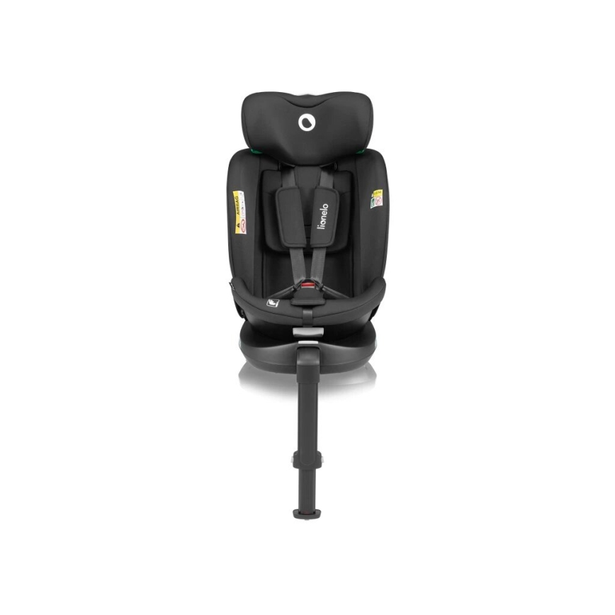 Lionelo - Autosedačka se základnou otočná NAVY i-Size 40-150 cm černá