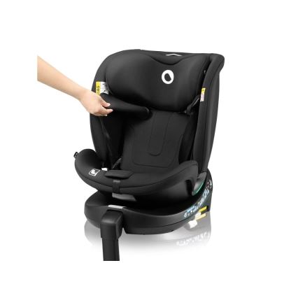 Lionelo - Autosedačka se základnou otočná NAVY i-Size 40-150 cm černá