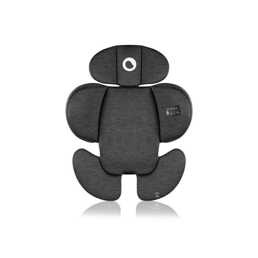 Lionelo - Autosedačka se základnou otočná NAVY i-Size 40-150 cm černá/růžová