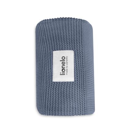 Lionelo - Bambusová deka BAMBOO BLANKET 75x100 cm Blue