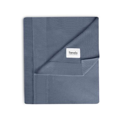 Lionelo - Bambusová deka BAMBOO BLANKET 75x100 cm Blue