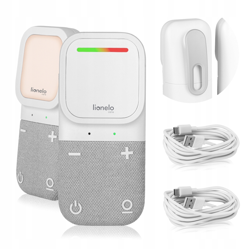 Lionelo - Bezdrátová nabíjecí dětská audio chůvička BABYLINE 2.2 5V