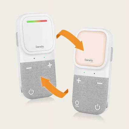 Lionelo - Bezdrátová nabíjecí dětská audio chůvička BABYLINE 2.2 5V