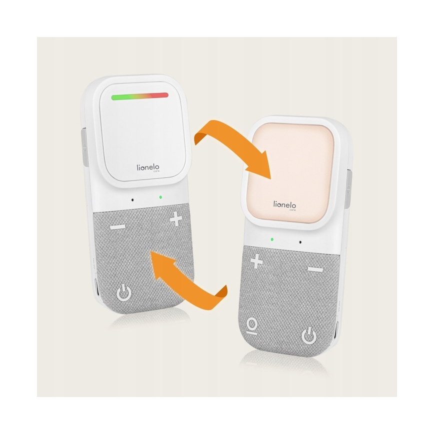 Lionelo - Bezdrátová nabíjecí dětská audio chůvička BABYLINE 2.2 5V