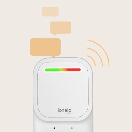 Lionelo - Bezdrátová nabíjecí dětská audio chůvička BABYLINE 2.2 5V