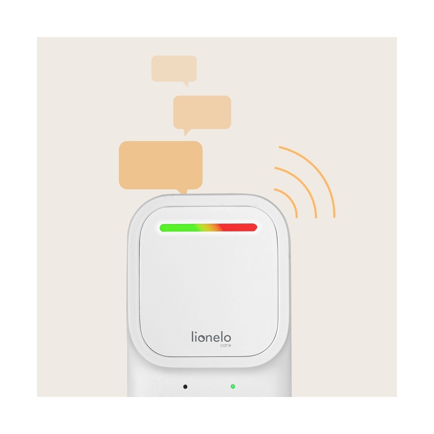 Lionelo - Bezdrátová nabíjecí dětská audio chůvička BABYLINE 2.2 5V