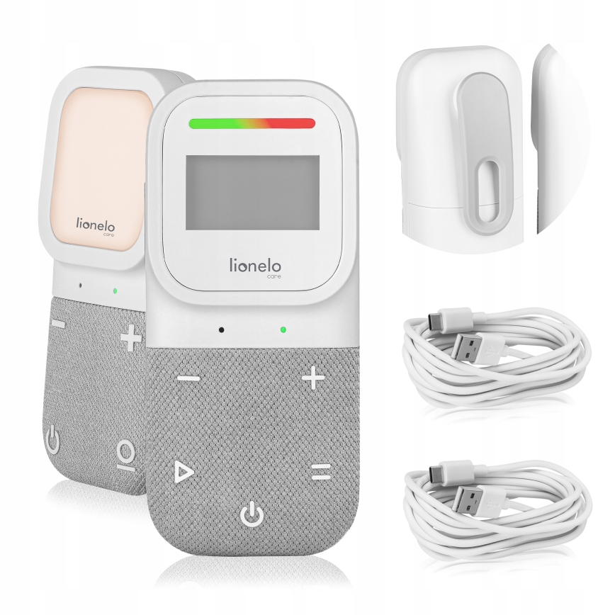 Lionelo - Bezdrátová nabíjecí dětská audio chůvička BABYLINE 2.3 5V