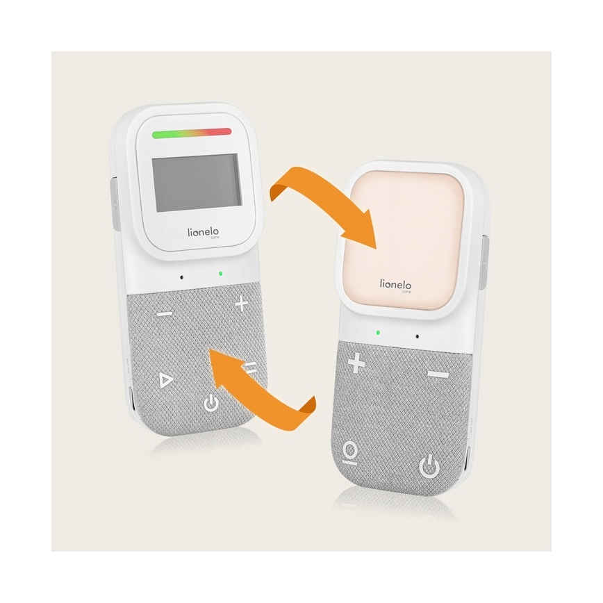 Lionelo - Bezdrátová nabíjecí dětská audio chůvička BABYLINE 2.3 5V