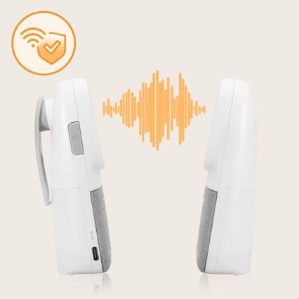 Lionelo - Bezdrátová nabíjecí dětská audio chůvička BABYLINE 2.3 5V
