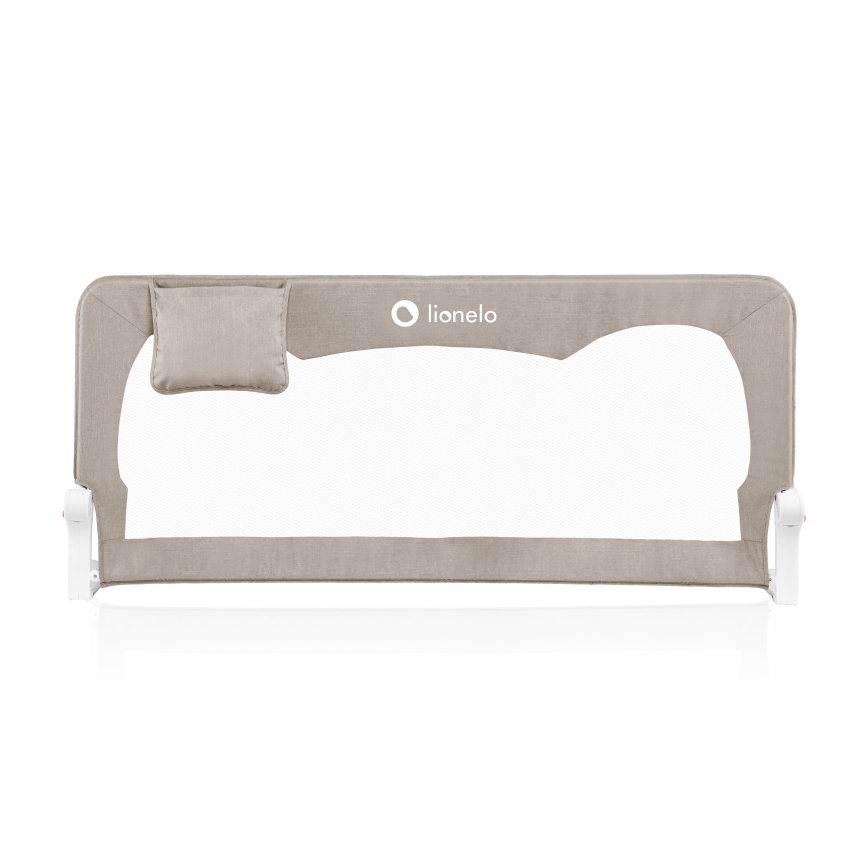 Lionelo - Bezpečnostní zábrana k posteli HANNA Beige Melange