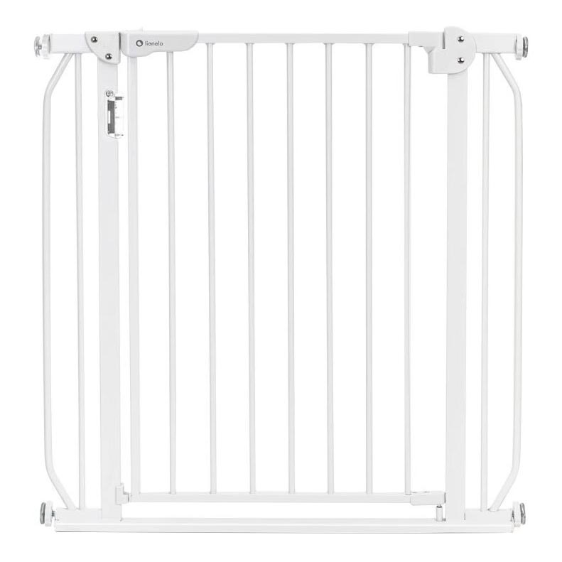 Lionelo - Bezpečnostní zábrana TRUUS SLIM LED 1xAAA bílá