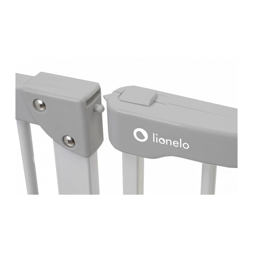 Lionelo - Bezpečnostní zábrana TRUUS SLIM LED 1xAAA šedá