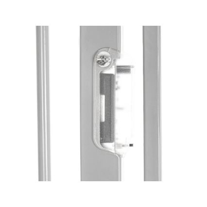 Lionelo - Bezpečnostní zábrana TRUUS SLIM LED 1xAAA šedá