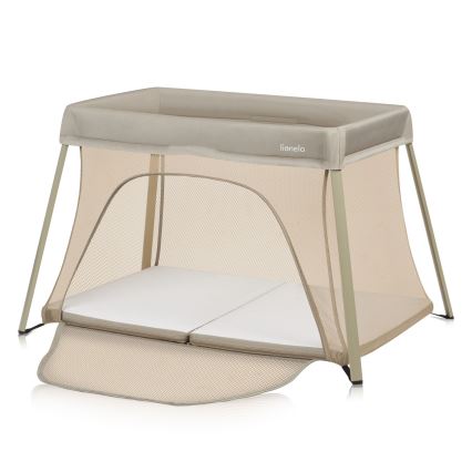 Lionelo - Cestovní postýlka 3v1 ALICE Beige Olive