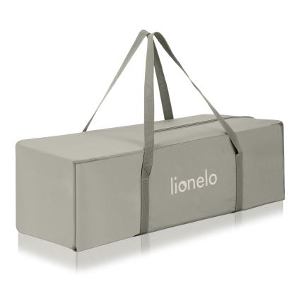 Lionelo - Cestovní postýlka LAURA Beige Sand