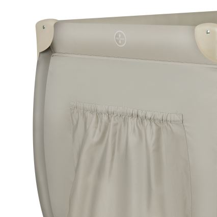 Lionelo - Cestovní postýlka STEFI PLUS Beige Cappuccino