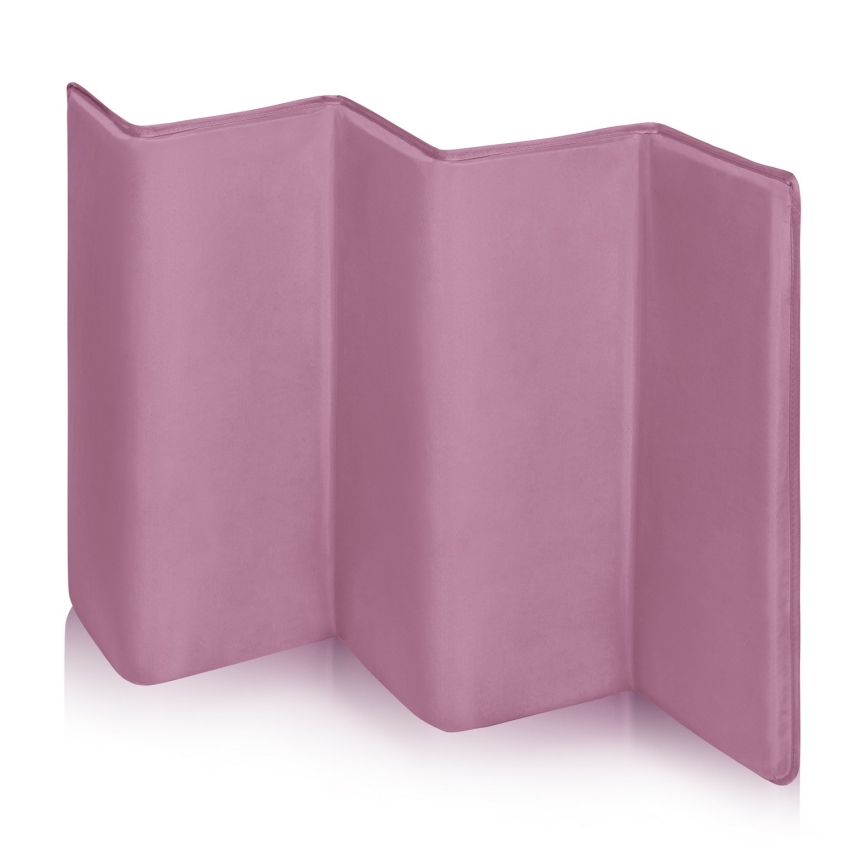 Lionelo - Cestovní postýlka STEFI PLUS Pink Magnolia