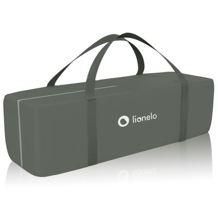 Lionelo - Cestovní postýlka SVEN PLUS Beige Olive