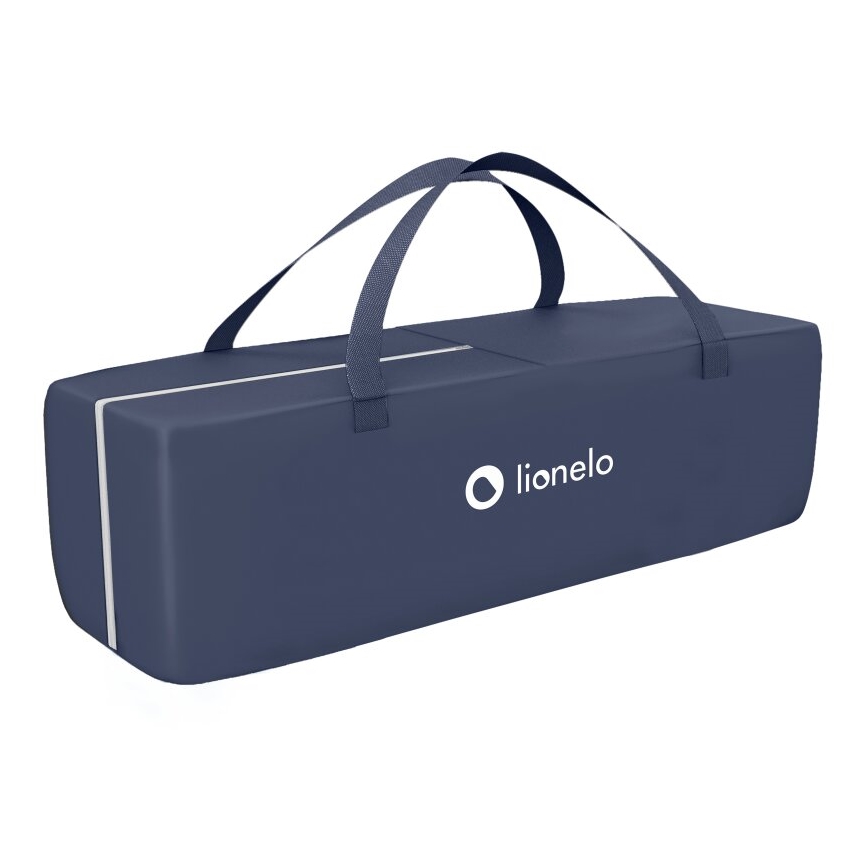 Lionelo - Cestovní postýlka SVEN PLUS modrá