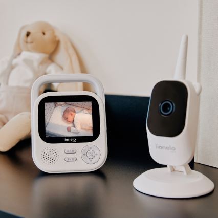 Lionelo - Dětská chůvička s monitorem BABYLINE 3.2 5V 2600 mAh