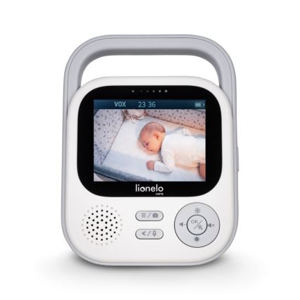 Lionelo - Dětská chůvička s monitorem BABYLINE 3.2 5V 2600 mAh