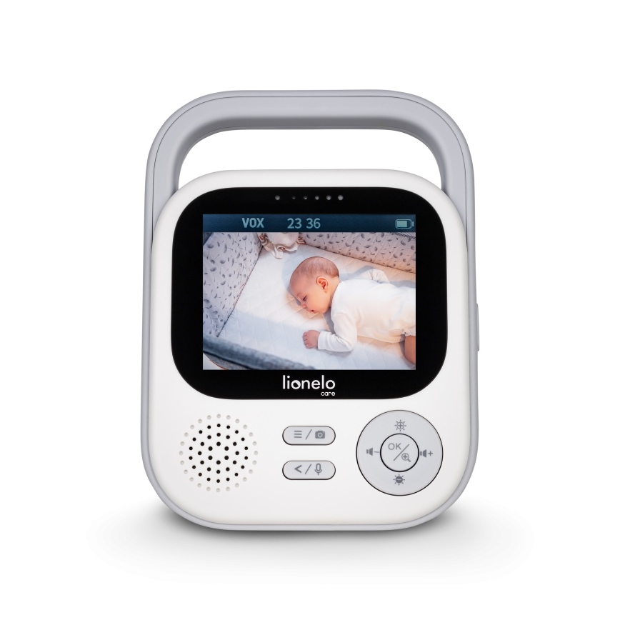 Lionelo - Dětská chůvička s monitorem BABYLINE 3.2 5V 2600 mAh
