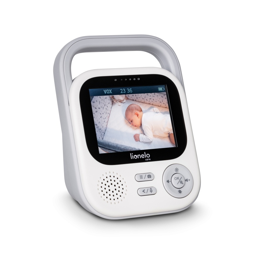 Lionelo - Dětská chůvička s monitorem BABYLINE 3.2 5V 2600 mAh