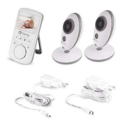 Lionelo - Dětská chůvička s monitorem BABYLINE 5.1 230V 1000 mAh