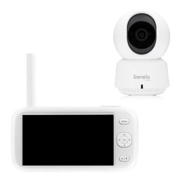 Lionelo - Dětská chůvička s monitorem BABYLINE 9.1 5V 3600 mAh