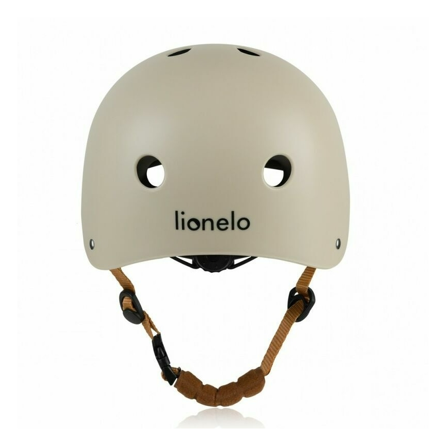 Lionelo - Dětská helma HELMET Beige Sand