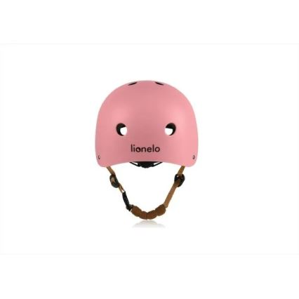 Lionelo - Dětská helma HELMET Pink Rose