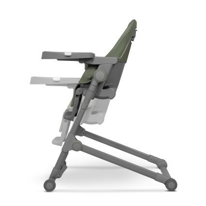 Lionelo - Dětská jídelní židle 2v1 CORA PLUS Green Olive