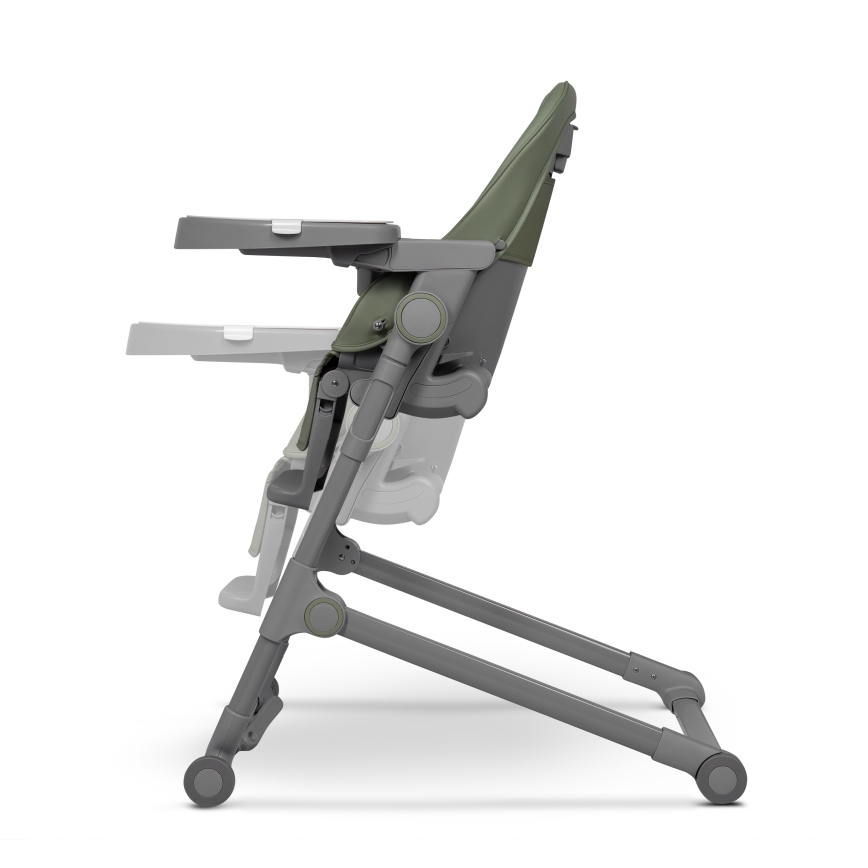 Lionelo - Dětská jídelní židle 2v1 CORA PLUS Green Olive