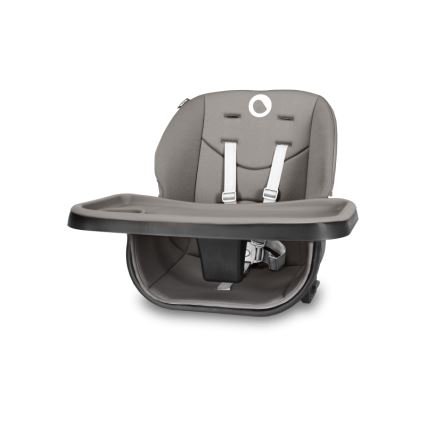 Lionelo - Dětská jídelní židle 2v1 MONA Black Onyx