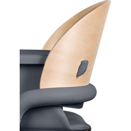 Lionelo - Dětská jídelní židle 3v1 CELIA Grey Wood