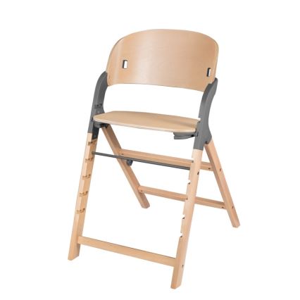 Lionelo - Dětská jídelní židle 3v1 MEGAN Grey Wood