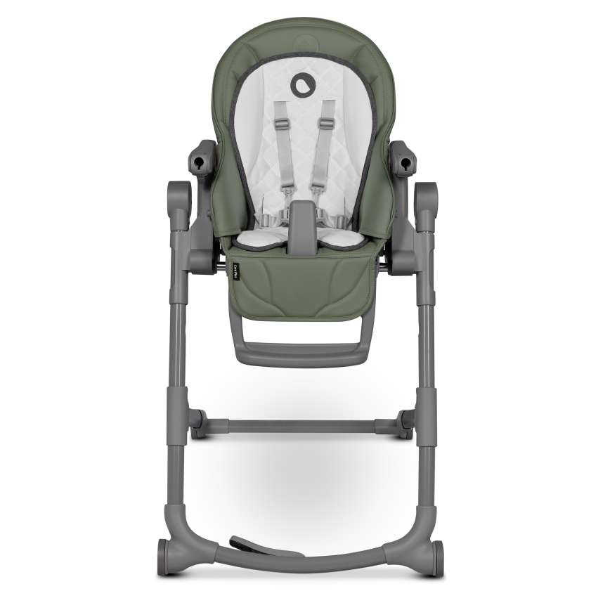 Lionelo - Dětská jídelní židle CORA PLUS Green Olive