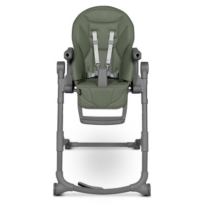 Lionelo - Dětská jídelní židle CORA PLUS Green Olive