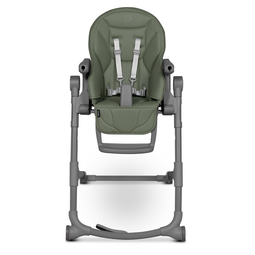Lionelo - Dětská jídelní židle CORA PLUS Green Olive