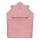 Lionelo - Dětská osuška s kapucí MUSLIN HOODED TOWEL Pink Baby