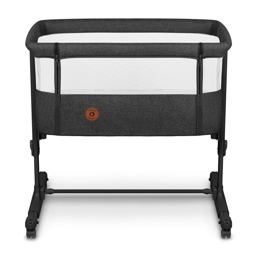 Lionelo - Dětská postýlka 3v1 AURORA Grey Graphite