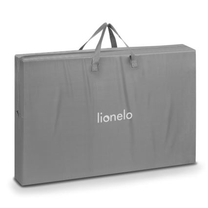 Lionelo - Dětská postýlka 3v1 AURORA šedá