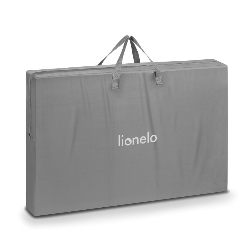 Lionelo - Dětská postýlka 3v1 AURORA šedá