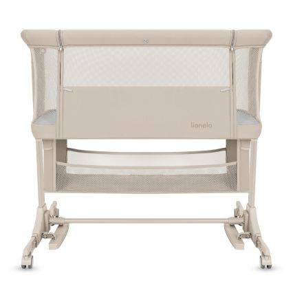 Lionelo - Dětská postýlka 3v1 JODIE Beige Cream